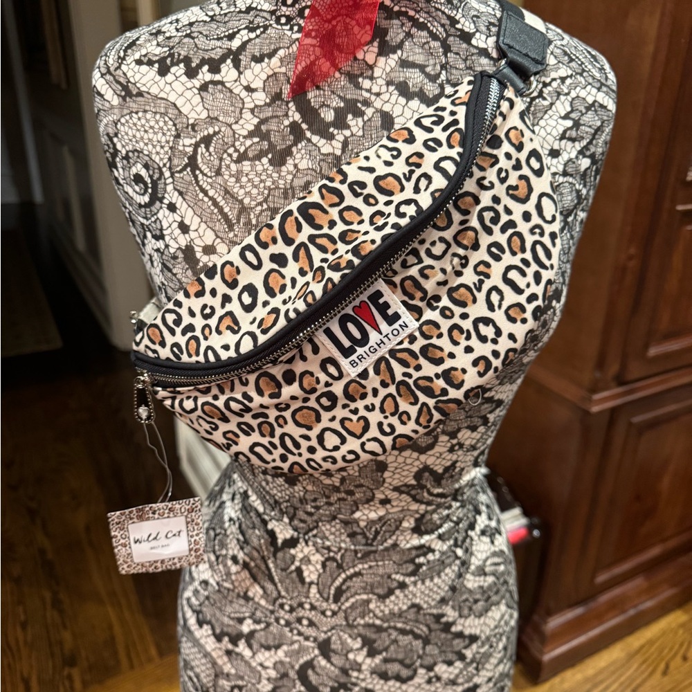 Brighton - Fashionista Wild Cat Belt Bag - NWT